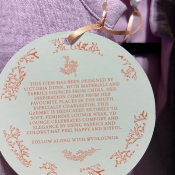 NWT Victoria Dunn Almafi Flutter Lilac size Small - Picture 10 of 11